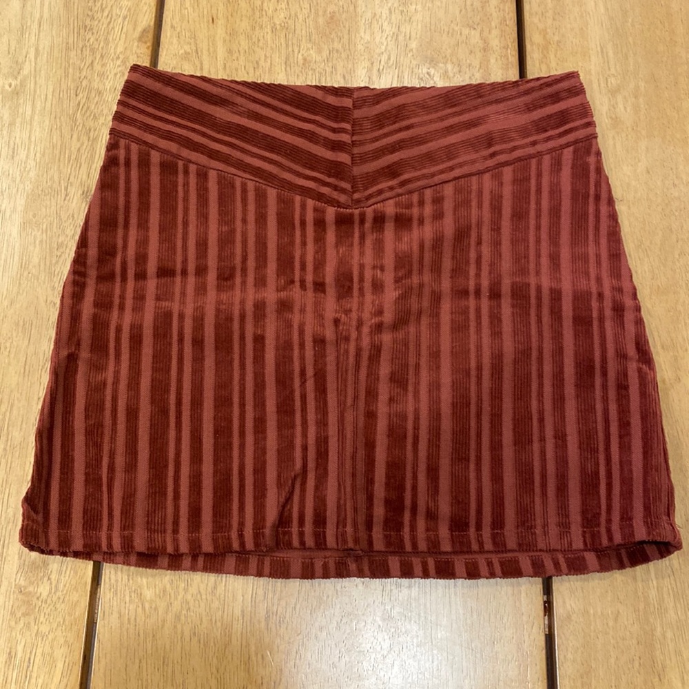 Corduroy Skirt
